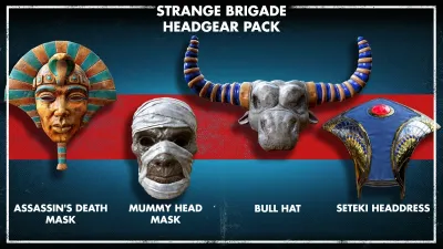 Zombie Army 4: Strange Brigade Headgear Pack — скриншот 1