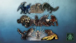 Фигурка чудовища – комплект 5