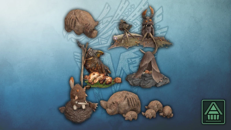 Украшение для комнаты MHW:I: набор боа-боа