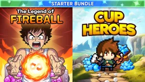 The Legend Of Fireball & Cup Heroes: Starter Bundle