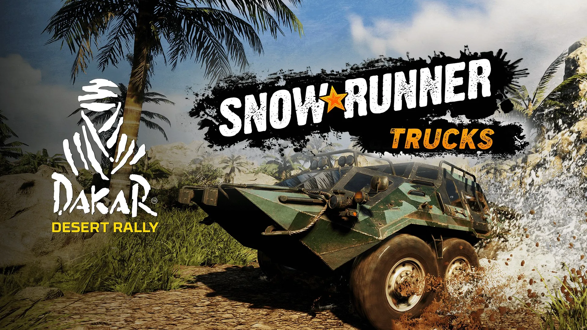 Dakar Desert Rally - SnowRunner Trucks Pack — трейлер