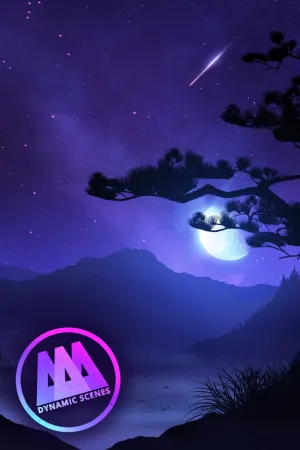 AAA Dynamic Scenes - Lonely Night Tree Dynamic Scene