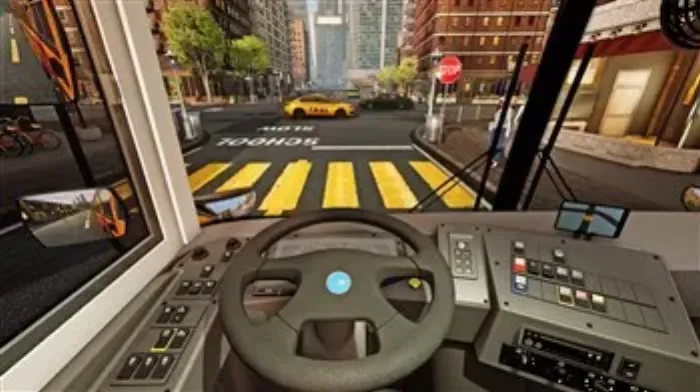 Bus Simulator 21 Next Stop - Official School Bus Extension — скриншот 4