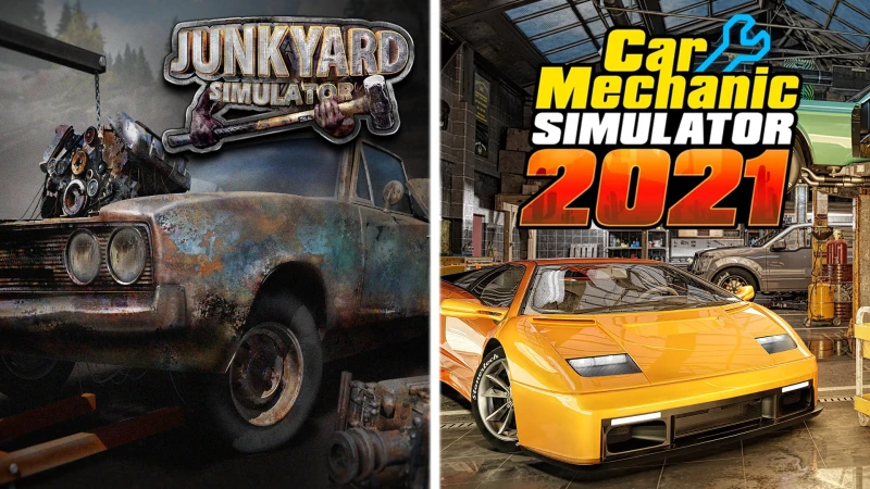Junkyard Simulator & Car Mechanic Simulator 2021