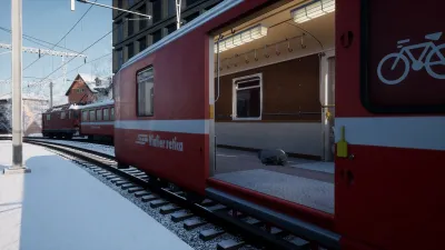 Train Sim World® 4: RhB Arosa Aggregates Pack — скриншот 6