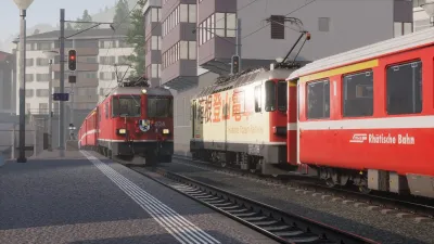 Train Sim World® 4: RhB Arosa Aggregates Pack — скриншот 8
