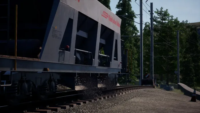 Train Sim World® 4: RhB Arosa Aggregates Pack — скриншот 9