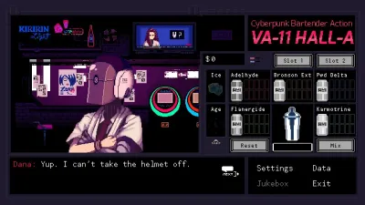 VA-11 Hall-A: Cyberpunk Bartender Action — скриншот 6