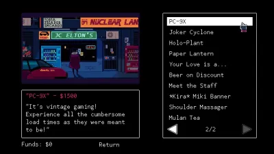 VA-11 Hall-A: Cyberpunk Bartender Action — скриншот 9