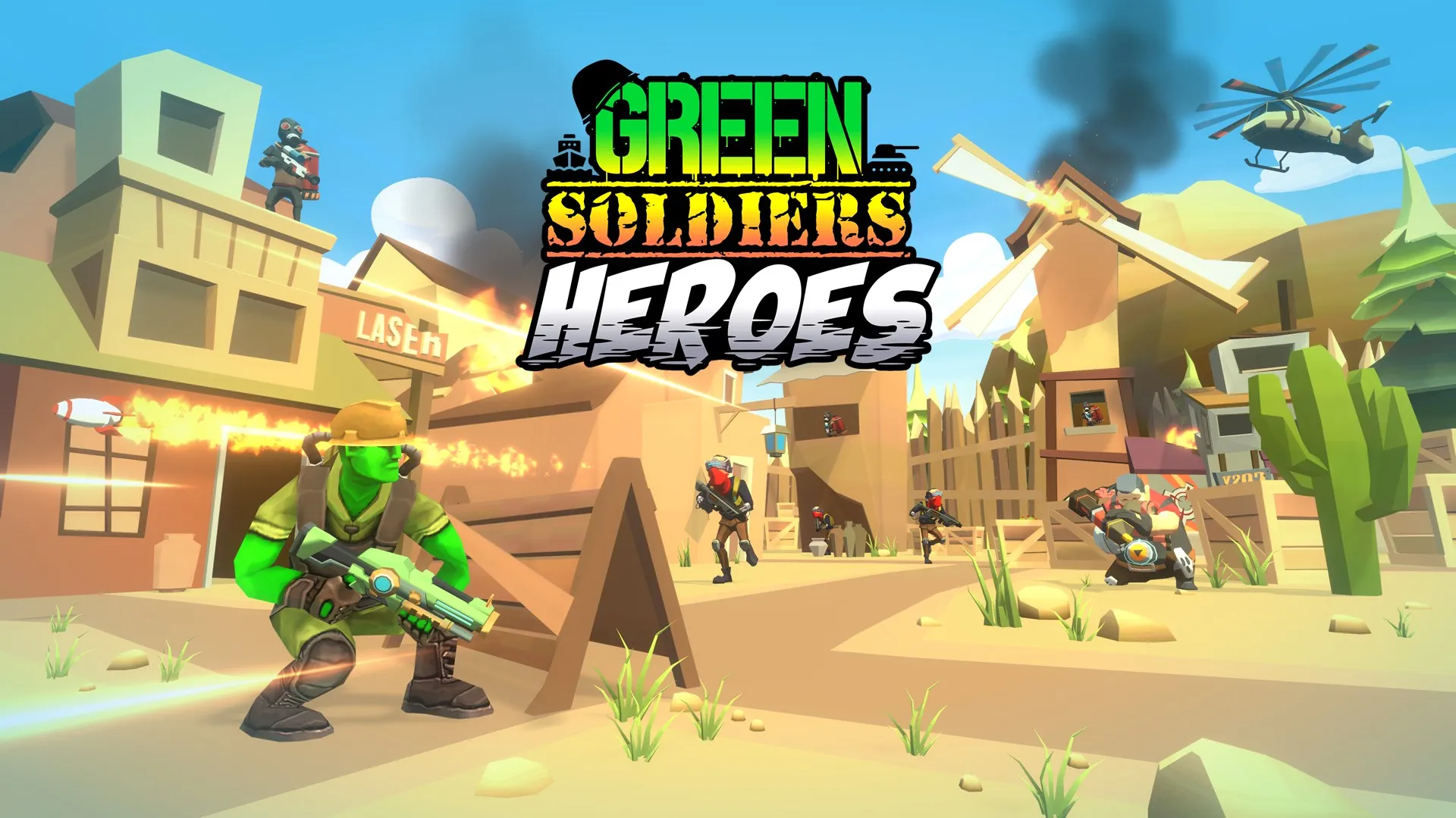 Green Soldiers Heroes (Xbox + Windows) — трейлер