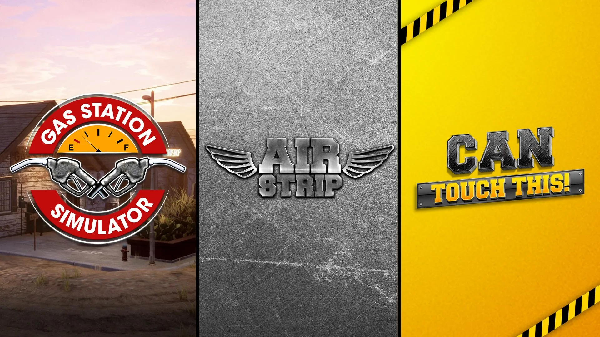 Gas Station Simulator, Airstrip DLC and Can Touch This DLC Bundle (Xbox Series)