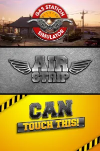 Gas Station Simulator, Airstrip DLC and Can Touch This DLC Bundle (Xbox Series)
