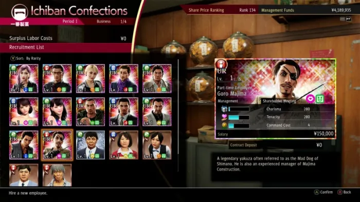 Yakuza: Like a Dragon Комплект «Руководство бизнесом» — скриншот 2
