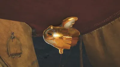 Подвеска: стрижабль (золото) — скриншот 1