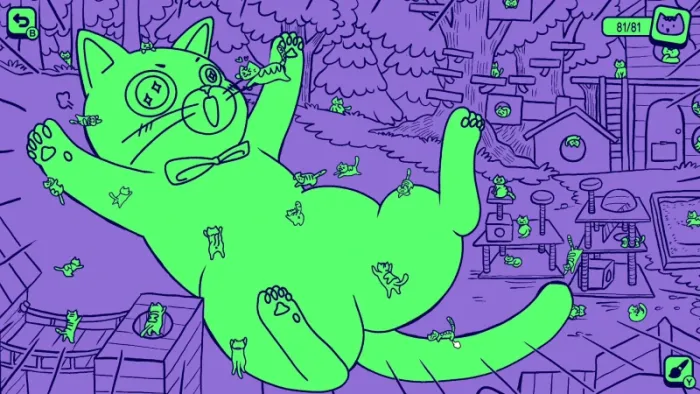 Cats Around Us: Giant Cat — скриншот 3
