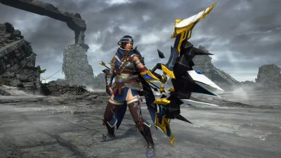 Многослойное оружие охотника «Затерянный код: Иру» (лук) — скриншот 4