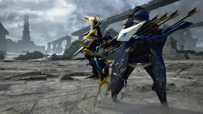 Многослойное оружие охотника «Затерянный код: Иру» (лук) — скриншот 5