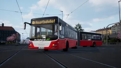 City Transport Simulator - Bus DLC: MAN Lion's City A23 — скриншот 1