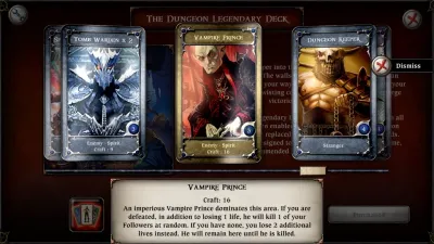 Talisman: Digital Edition - The Dungeon Expansion: Legendary Deck — скриншот 2