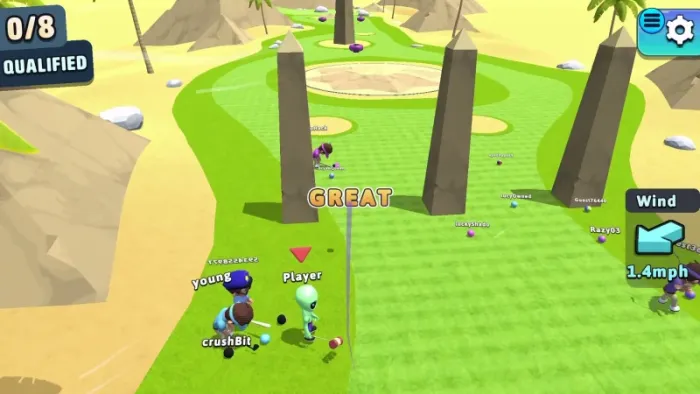 Golf Guys: Space DLC — скриншот 4