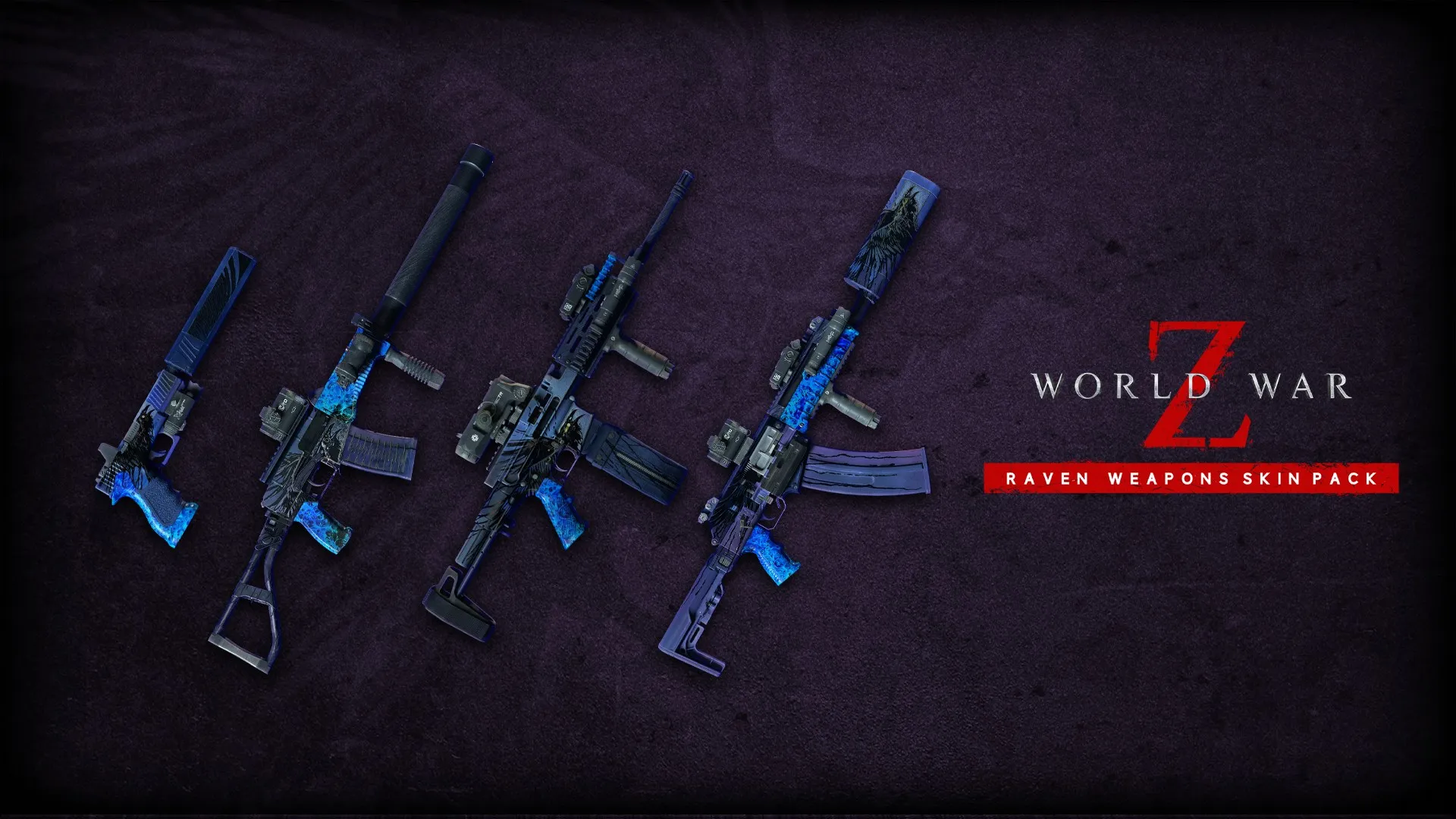 World War Z - Raven Weapons Skin Pack