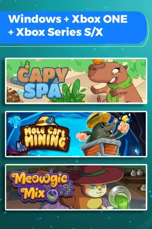 Capy Spa + Mole Cart Mining + Meowgic Mix (Bundle)