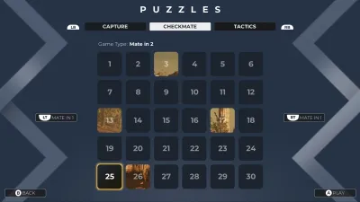 Chess Infinity: Пакет задач «Мат в 2 хода» — скриншот 1