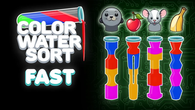 Color Water Sort: Fast DLC