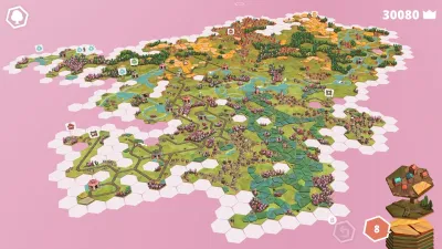 Dorfromantik — скриншот 2