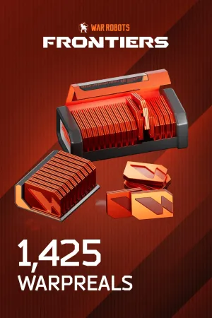1250 и 175 бонусных варп-реалов War Robots: Frontiers