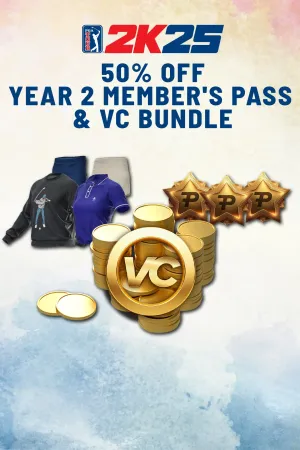 PGA TOUR 2K25 | СКИДКА 50%: MEMBER'S PASS YEAR 2 И НАБОР ВВ