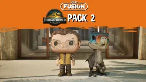 Funko Fusion - Jurassic World Rebirth Pack 2 - Dr Henry Loomis and Raptor