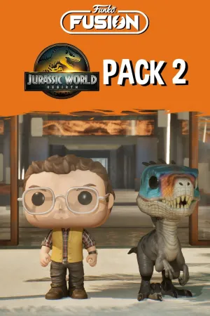 Funko Fusion - Jurassic World Rebirth Pack 2 - Dr Henry Loomis and Raptor