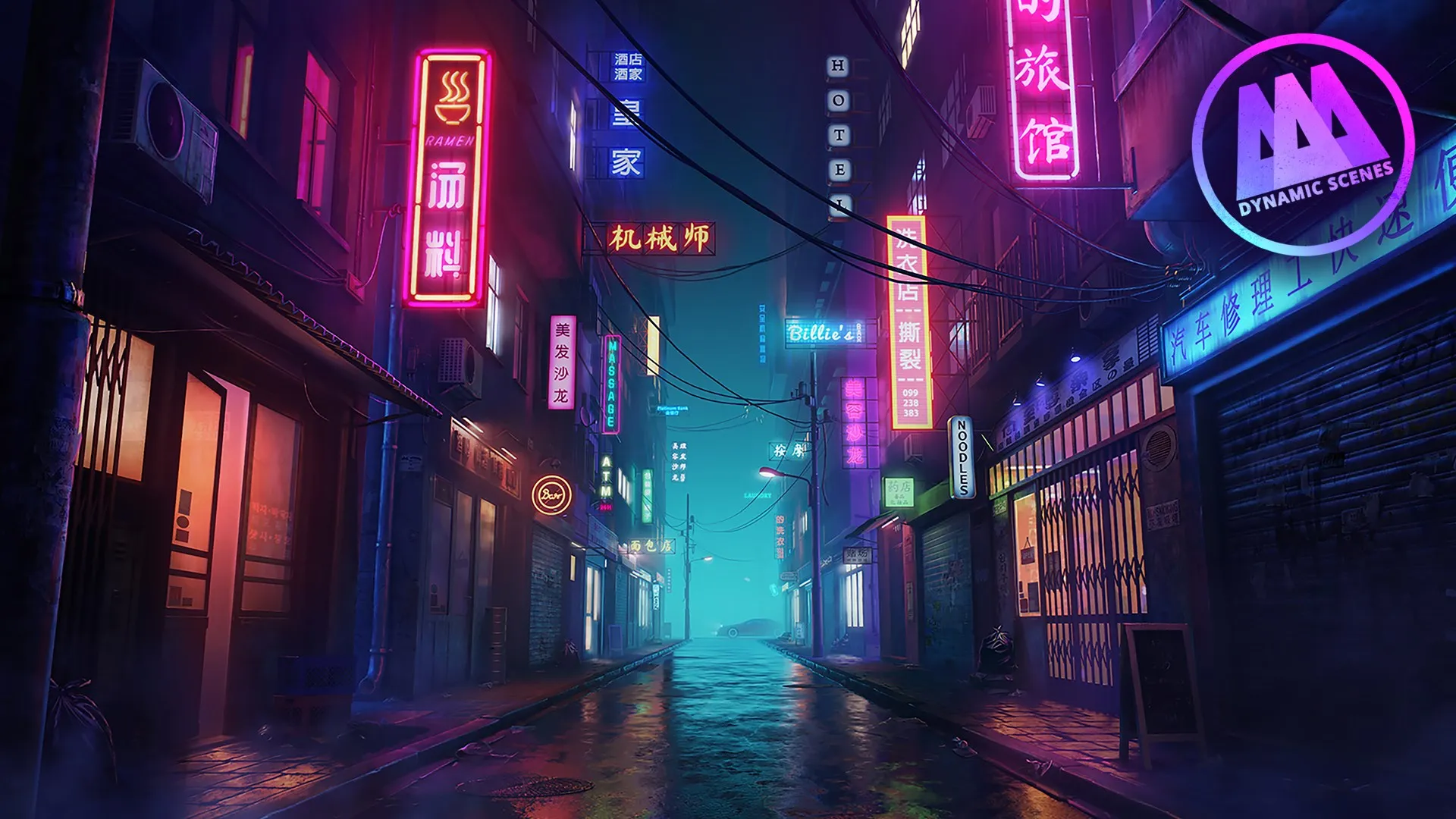 AAA Dynamic Scenes - Neon Whisper Dynamic Scene