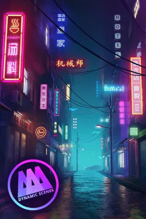 AAA Dynamic Scenes - Neon Whisper Dynamic Scene