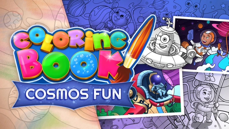 Coloring Book: Cosmos Fun