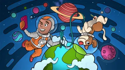 Coloring Book: Cosmos Fun — скриншот 1