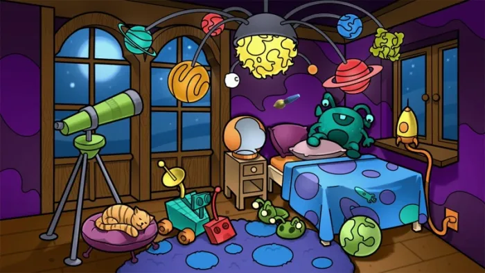 Coloring Book: Cosmos Fun — скриншот 3