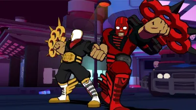 Shining-Gold Super Winner Outfit for Nitro — скриншот 4