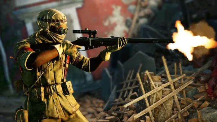 Zombie Army 4: Desert Rat Shola Outfit — скриншот 4