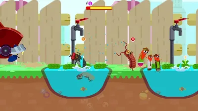 Run Sausage Run: Roach, Fly and Chicken — скриншот 3