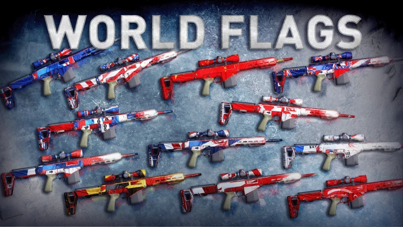 World Flags Skin Pack
