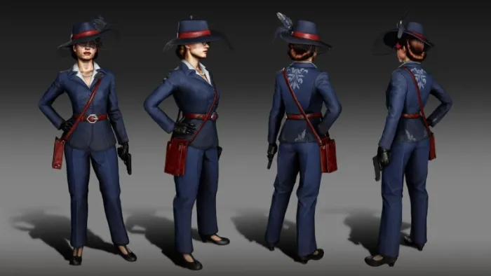 Zombie Army 4: Marie Lounge Singer Outfit — скриншот 5