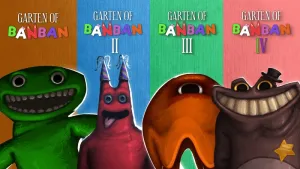 Garten of Banban Bundle: 1 + 2 + 3 + 4