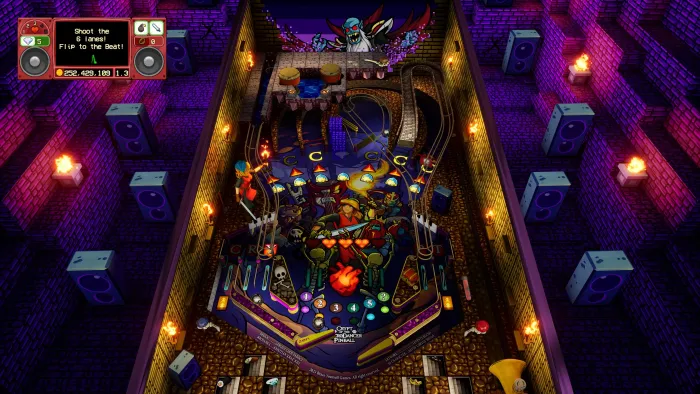 Pinball FX - Crypt of the NecroDancer Pinball — скриншот 5