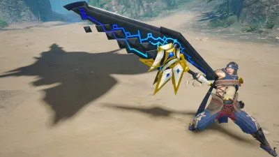 Многослойное оружие охотника «Затерянный код: Лабр» (выкидной топор) — скриншот 6