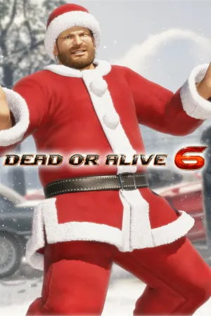 [Revival] DOA6 Костюм помощника Санты (красный) — Басс