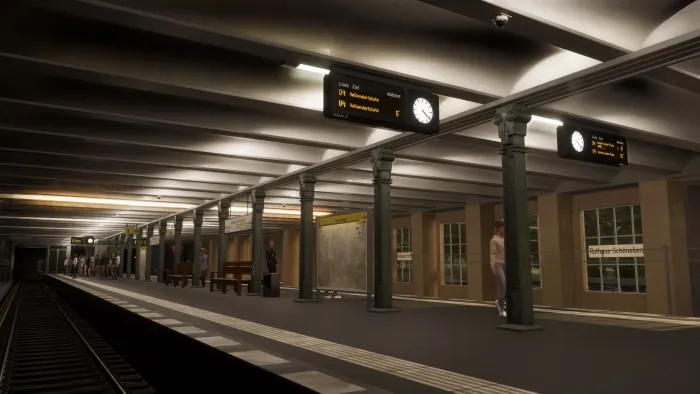 SubwaySim 2 - Berlin Route DLC: U4 — скриншот 3