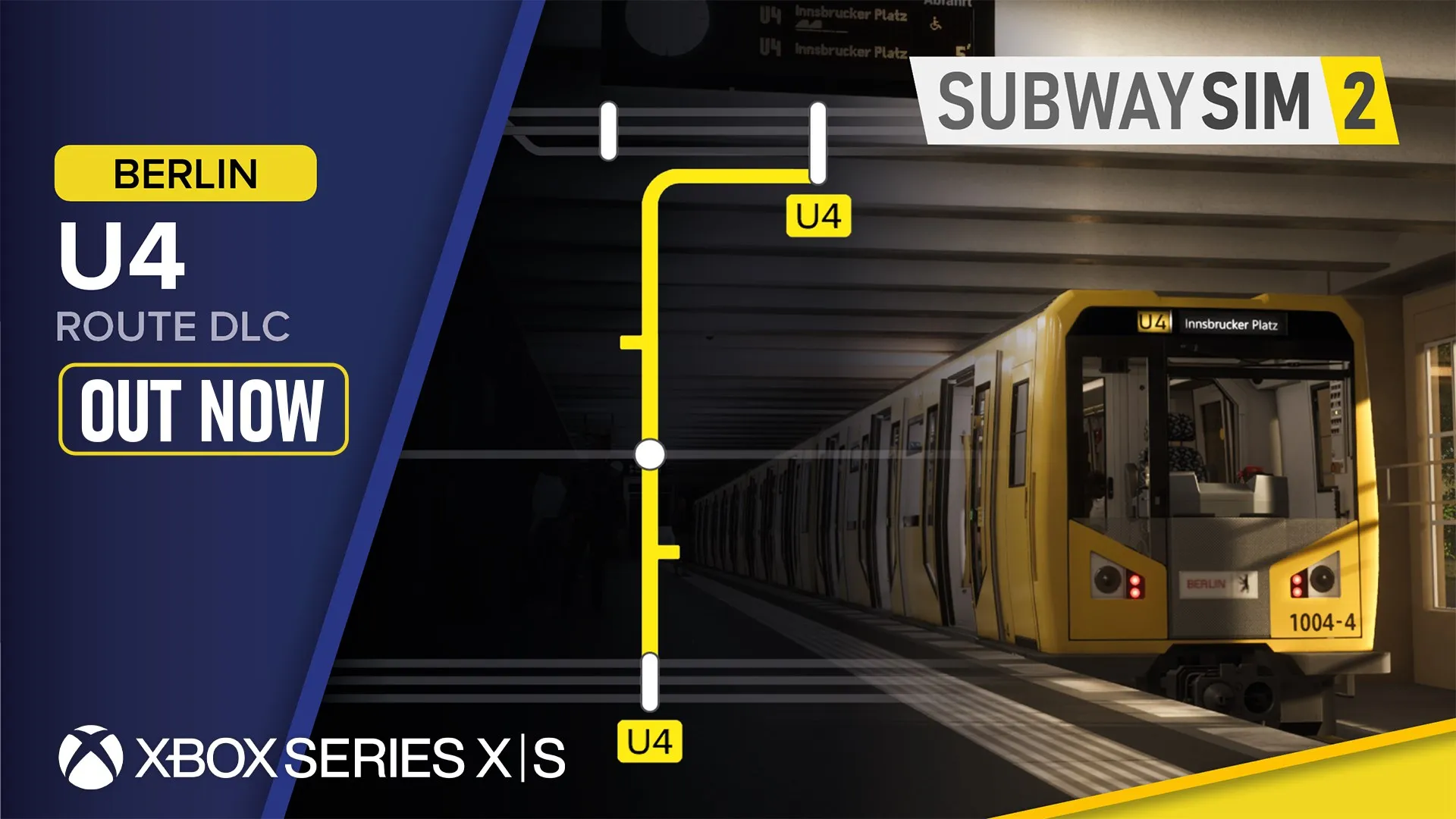 SubwaySim 2 - Berlin Route DLC: U4 — трейлер