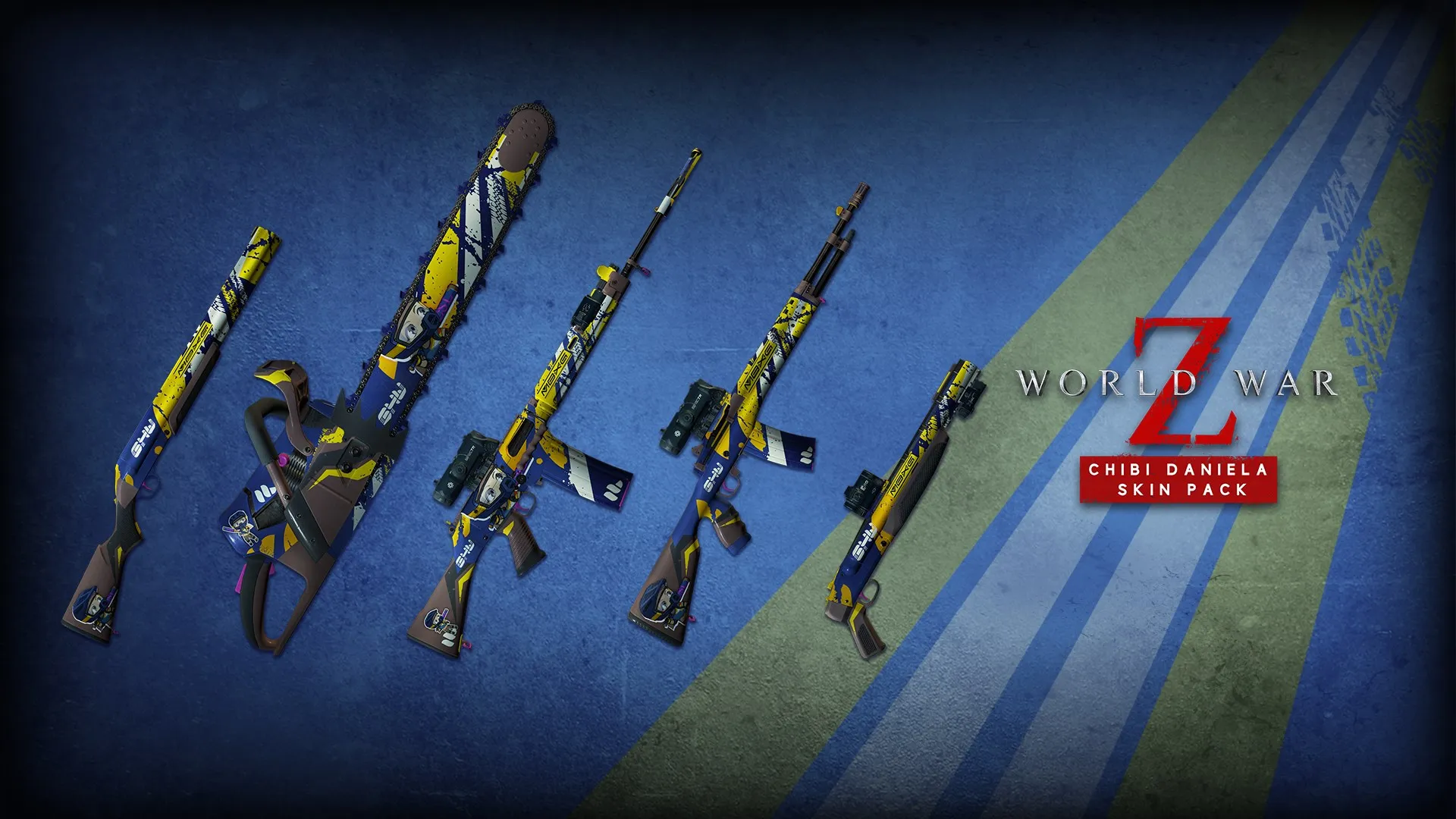 World War Z - Chibi Daniela Skin Pack